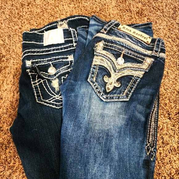 Rock Revival Denim - Rock Revival Size 27 and L.A. Idol Jeans Size 7 bundle